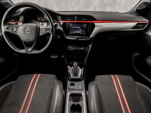 Opel CORSA 1.2 GS Line Automaat (APPLE CARPLAY, BLACK PACK, CRUISE, SPORTSTOELEN, LEDER STUURWIEL, DRIVE MODE, ZWART HEMEL, NIEUWSTAAT)