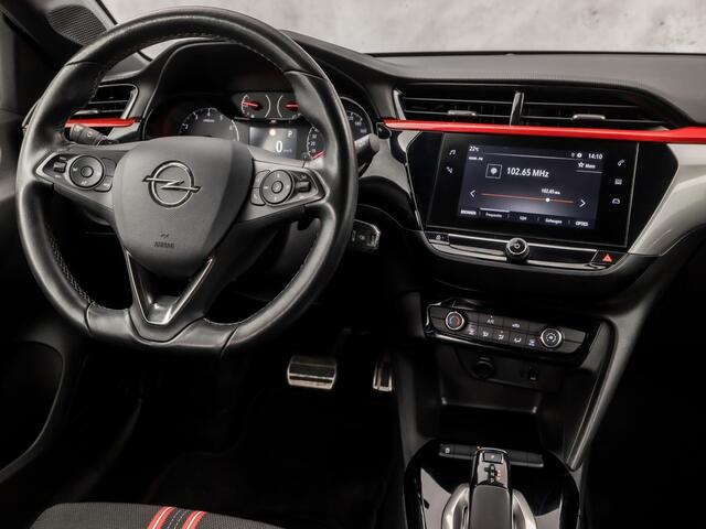 Opel CORSA 1.2 GS Line Automaat (APPLE CARPLAY, BLACK PACK, CRUISE, SPORTSTOELEN, LEDER STUURWIEL, DRIVE MODE, ZWART HEMEL, NIEUWSTAAT)
