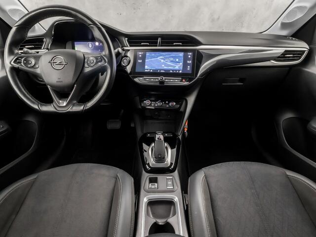 Opel CORSA 1.2 Elegance Automaat (VIRTUAL COCKPIT, APPLE CARPLAY, GROOT NAVI, KEYLESS, 360 CAMERA, SPORTSTOELEN, GETINT GLAS, LEDER STUURWIEL, NIEUWSTAAT)