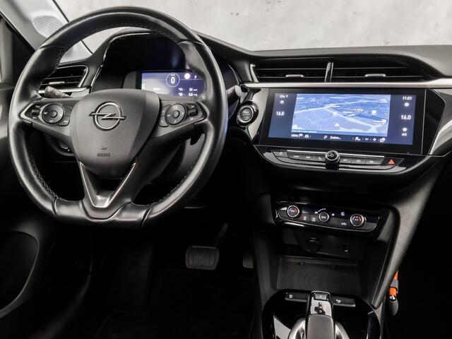 Opel CORSA 1.2 Elegance Automaat (VIRTUAL COCKPIT, APPLE CARPLAY, GROOT NAVI, KEYLESS, 360 CAMERA, SPORTSTOELEN, GETINT GLAS, LEDER STUURWIEL, NIEUWSTAAT)