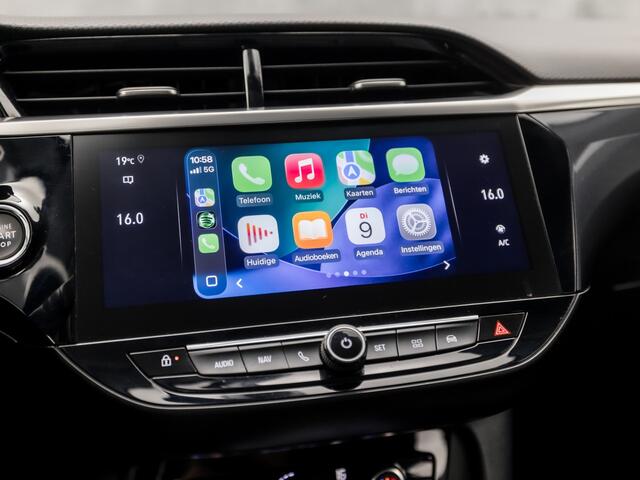 Opel CORSA 1.2 Elegance Automaat (VIRTUAL COCKPIT, APPLE CARPLAY, GROOT NAVI, KEYLESS, 360 CAMERA, SPORTSTOELEN, GETINT GLAS, LEDER STUURWIEL, NIEUWSTAAT)