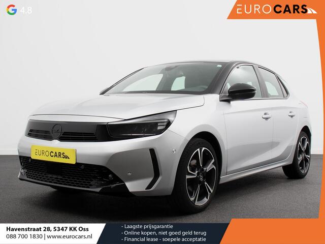 Opel CORSA 1.2 GS Panorama dak Climate Control Achteruitrij Camera Parkeersensoren Cruise control LED Verwarmde voorstoelen Stuurwiel verwarmd Apple carplay/ Android Auto