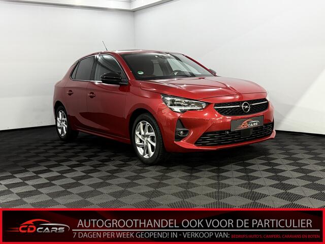 Opel CORSA 1.2 GS Line Half leder, Navi, Airco, Cruise control, Apple carplay, Lichtmetalen velgen, Rijstrook correctie, A start stop