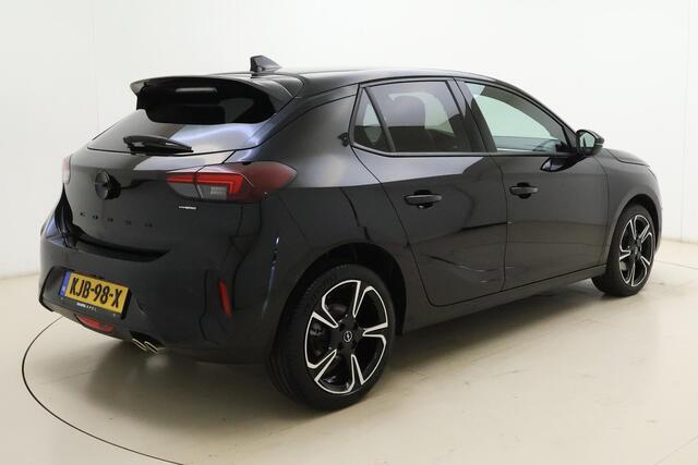 Opel CORSA 1.2 Turbo 145Pk Hybrid GS | Automaat | Climate control | Navigatie | Camera | Cruise control | Elektrisch Pakket | 17" LM-Velgen | Private-Glas achter