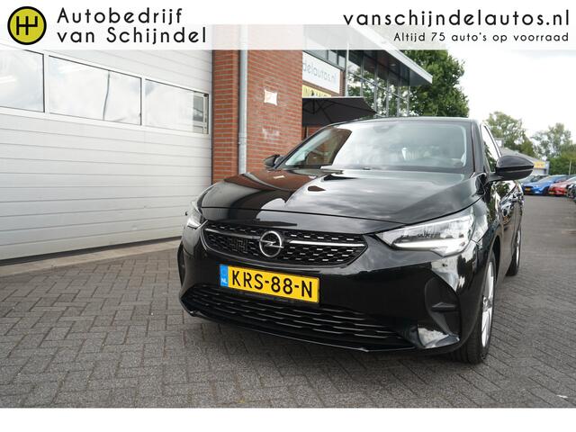 Opel CORSA 1.2 101PK ELEGANCE AUTOMAAT 5 DEURS STOELVERWARMING LED ANDROID-APPLECARPLAY NAVIGATIE AIRCO CRUISECONTROL PARKEERSENSOREN 16INCH CHROOM ENZ...