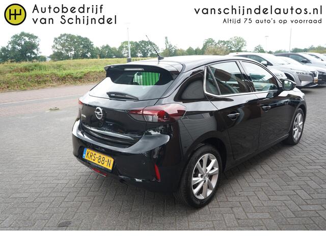 Opel CORSA 1.2 101PK ELEGANCE AUTOMAAT 5 DEURS STOELVERWARMING LED ANDROID-APPLECARPLAY NAVIGATIE AIRCO CRUISECONTROL PARKEERSENSOREN 16INCH CHROOM ENZ...
