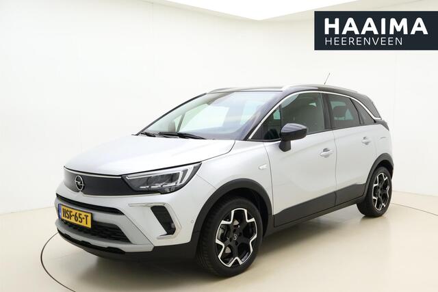 Opel Crossland 1.2 Turbo Ultimate 110 PK | Climate control | Achteruitrij Camera | Navigatie | Parkpilot | Alcantara leder | Keyless | Lichtmetalen velgen