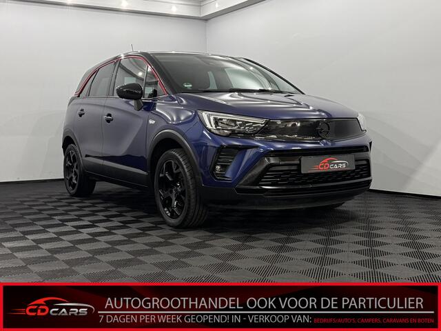 Opel Crossland 1.2 Turbo GS Line Half leder, Parkeersensoren, Navi, Rijstrook correctie, Cruise control, A start stop