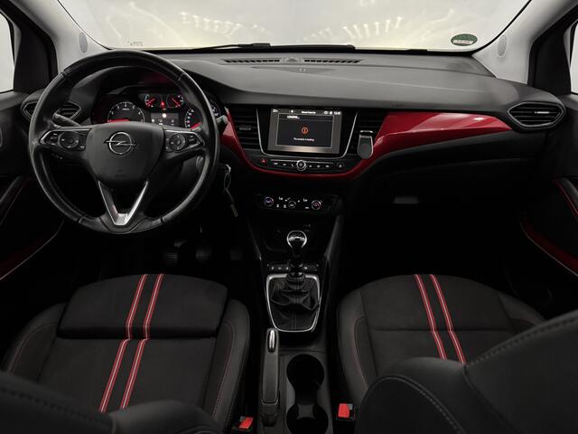 Opel Crossland 1.2 Turbo GS Line Half leder, Parkeersensoren, Navi, Rijstrook correctie, Cruise control, A start stop