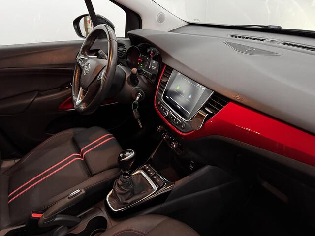 Opel Crossland 1.2 Turbo GS Line Half leder, Parkeersensoren, Navi, Rijstrook correctie, Cruise control, A start stop