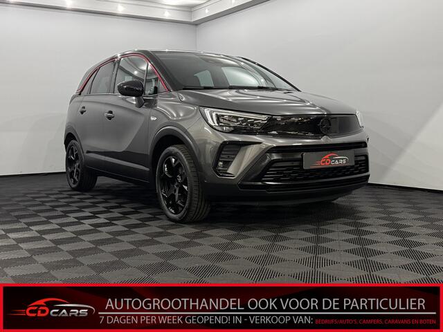 Opel Crossland 1.2 Turbo GS Line Half leder, Camera, Navi, Keyless start, Cruise control, Rijstrook correctie, Clima