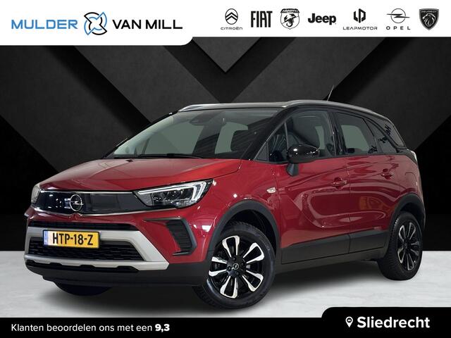 Opel Crossland Elegance 1.2 Turbo 130pk EAT6 | PANODAK | ALL SEASON BANDEN | NAVI | CLIMA | ISOFIX | FULL LED | APPLE CARPLAY / ANDROID AUTO | LM-VELGEN