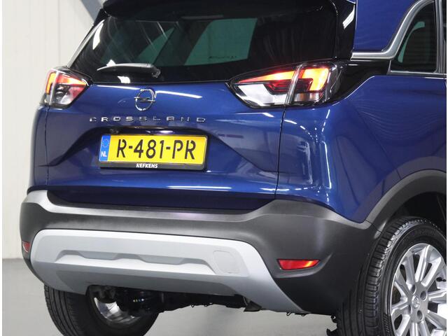 Opel Crossland 110PK Elegance | 1ste Eigenaar | AppleCarPlay/AndroidAuto | Camera | Stoel/Stuur/Voorruit Verwarmd | AGR Stoel | Climate Control | Cruise Control | Armsteun | Isofix | Privacy Glass |