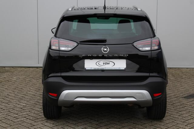 Opel Crossland 1.2 Turbo Elegance Mooie en luxe hoogzitter met weinig km's ! Volautm. airco dual, cruise control, camera, comfortstoelen, metallic lak, LM wielen, navigatie, telefoonvoorb., LED verlichting etc.