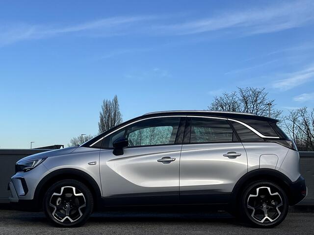 Opel Crossland Ultimate 1.2 Turbo 110pk | 180° CAMERA+SENSOREN | ALCANTARA/LEDER | AGR-STOELEN | NAVI | DAB+ | ISOFIX | FULL LED | LAGE KM | TWO-TONE | KEYLESS |