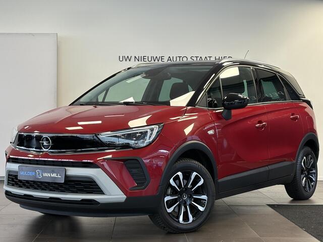 Opel Crossland Elegance 1.2 Turbo 130pk EAT6 | PANODAK | ALL SEASON BANDEN | NAVI | CLIMA | ISOFIX | FULL LED | APPLE CARPLAY / ANDROID AUTO | LM-VELGEN