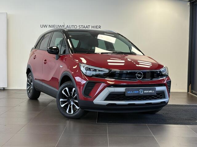 Opel Crossland Elegance 1.2 Turbo 130pk EAT6 | PANODAK | ALL SEASON BANDEN | NAVI | CLIMA | ISOFIX | FULL LED | APPLE CARPLAY / ANDROID AUTO | LM-VELGEN