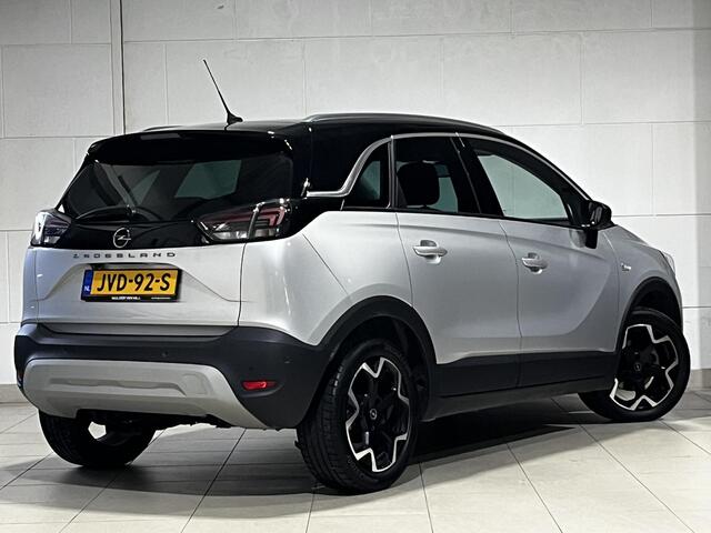 Opel Crossland Ultimate 1.2 Turbo 110pk | 180° CAMERA+SENSOREN | ALCANTARA/LEDER | AGR-STOELEN | NAVI | DAB+ | ISOFIX | FULL LED | LAGE KM | TWO-TONE | KEYLESS |