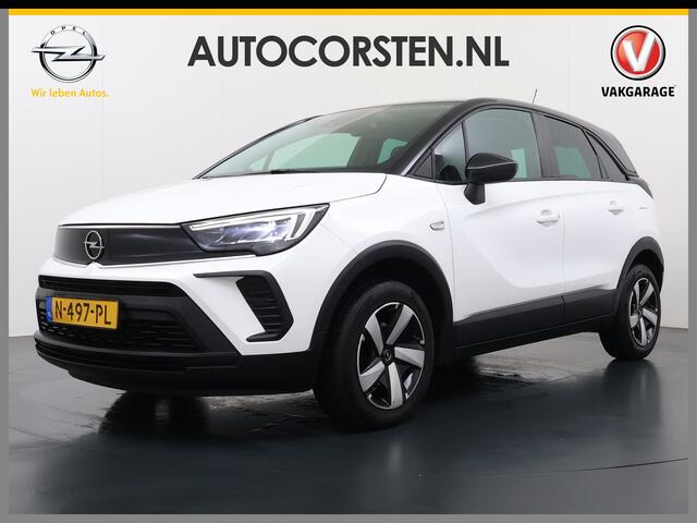 Opel Crossland 1.2T 111PK Apple Carplay Android Auto Navi* Airco Cruise Control Edition Two Tone Lak Led Privacy Glas Bluetooth Lane Assist Isofix Regen-Lichtsensor 1e Eigenaar Dealeronderhouden Origineel Nederlandse Auto