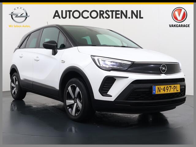 Opel Crossland 1.2T 111PK Apple Carplay Android Auto Navi* Airco Cruise Control Edition Two Tone Lak Led Privacy Glas Bluetooth Lane Assist Isofix Regen-Lichtsensor 1e Eigenaar Dealeronderhouden Origineel Nederlandse Auto