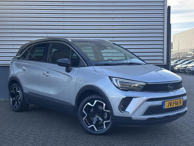 Opel Crossland Ultimate 1.2 Turbo 110pk | 180° CAMERA+SENSOREN | ALCANTARA/LEDER | AGR-STOELEN | NAVI | DAB+ | ISOFIX | FULL LED | LAGE KM | TWO-TONE | KEYLESS |