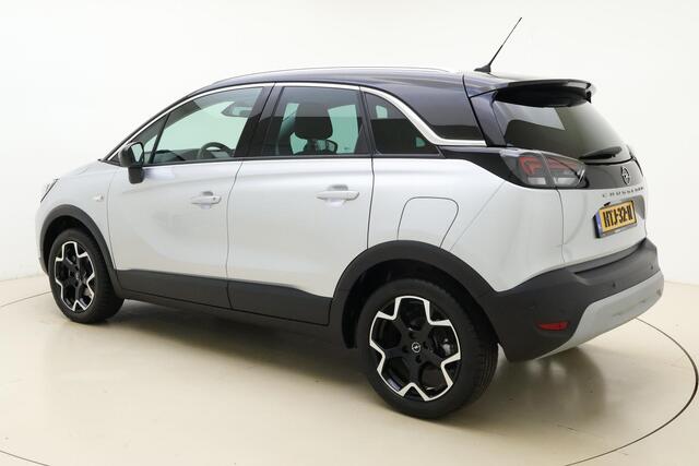 Opel Crossland 1.2 Turbo Ultimate | Alcantara bekleding | Led verlichting | Navigatie | Grijs met. met zwart dak | Keyless entry |