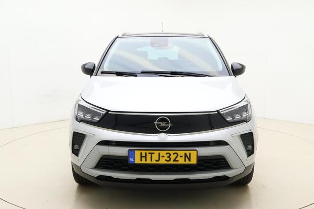 Opel Crossland 1.2 Turbo Ultimate | Alcantara bekleding | Led verlichting | Navigatie | Grijs met. met zwart dak | Keyless entry |