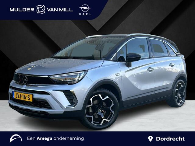 Opel Crossland Ultimate 1.2 Turbo 110pk | 180° CAMERA+SENSOREN | ALCANTARA/LEDER | AGR-STOELEN | NAVI | DAB+ | ISOFIX | FULL LED | LAGE KM | TWO-TONE | KEYLESS |