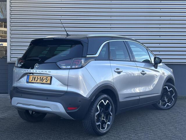 Opel Crossland Ultimate 1.2 Turbo 110pk | 180° CAMERA+SENSOREN | ALCANTARA/LEDER | AGR-STOELEN | NAVI | DAB+ | ISOFIX | FULL LED | LAGE KM | TWO-TONE | KEYLESS |