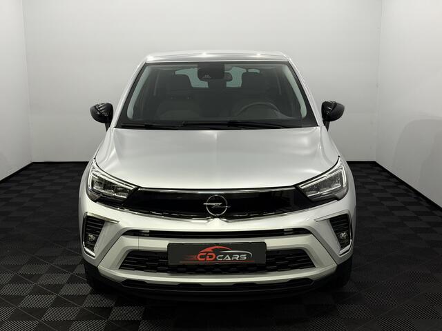 Opel Crossland 1.2 Turbo Elegance Half leder, Camera, Navi, Cruise control, Rijstrook correctie, A start stop, Apple carplay, Lichtmetalen velgen