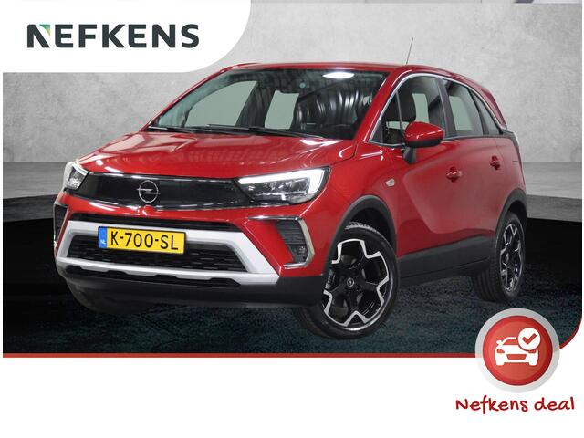 Opel Crossland 110PK Elegance | 1ste eigenaar | AppleCarPlay/AndroidAuto | Winterpakket | Camera | Climate Control | 17"LMV | Navigatie | Isofix | LED | AGR Stoel | Armsteun | Stoel/StuurVerwarmd |