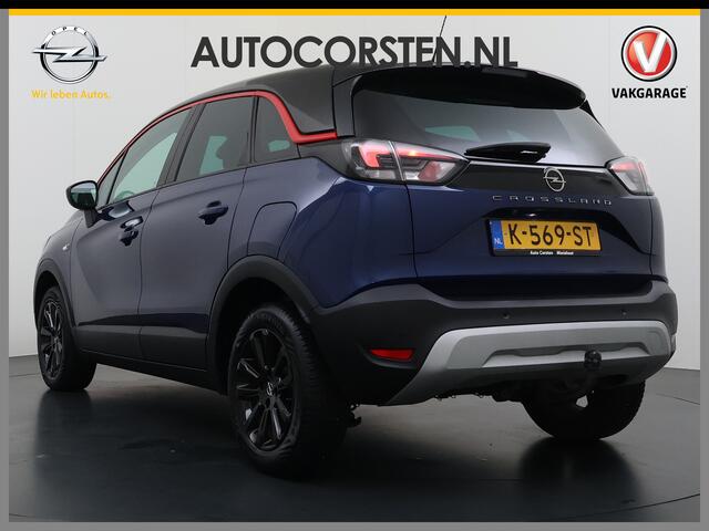 Opel Crossland 1.2 Turbo GS Line Navi 360°Camera Trekhaak AGR-Comfort Stoel Android Auto Apple Carplay Cruise Control Airco Pdc Stoel+Stuur+Voorruitverwarming Led Lmv 16" Pivacy Glas Isofix DAB 1e Eigenaar Dealeronderhouden Origineel Nederlandse Auto
