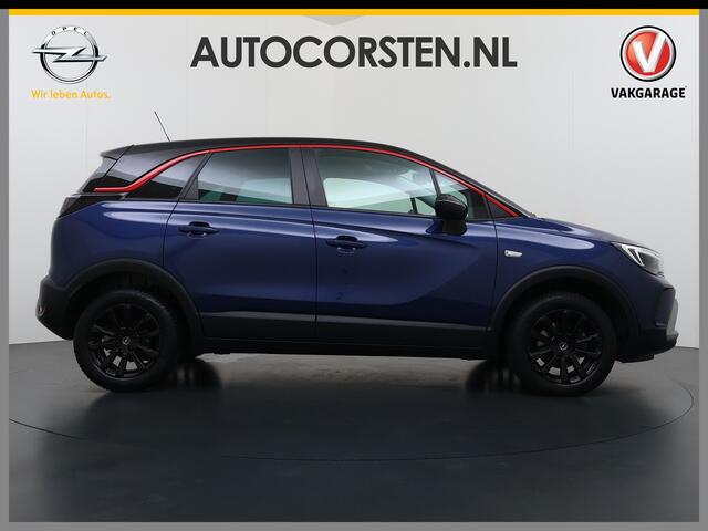 Opel Crossland 1.2 Turbo GS Line Navi 360°Camera Trekhaak AGR-Comfort Stoel Android Auto Apple Carplay Cruise Control Airco Pdc Stoel+Stuur+Voorruitverwarming Led Lmv 16" Pivacy Glas Isofix DAB 1e Eigenaar Dealeronderhouden Origineel Nederlandse Auto