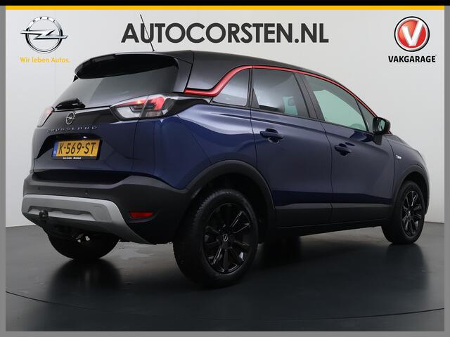 Opel Crossland 1.2 Turbo GS Line Navi 360°Camera Trekhaak AGR-Comfort Stoel Android Auto Apple Carplay Cruise Control Airco Pdc Stoel+Stuur+Voorruitverwarming Led Lmv 16" Pivacy Glas Isofix DAB 1e Eigenaar Dealeronderhouden Origineel Nederlandse Auto