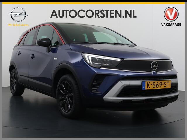 Opel Crossland 1.2 Turbo GS Line Navi 360°Camera Trekhaak AGR-Comfort Stoel Android Auto Apple Carplay Cruise Control Airco Pdc Stoel+Stuur+Voorruitverwarming Led Lmv 16" Pivacy Glas Isofix DAB 1e Eigenaar Dealeronderhouden Origineel Nederlandse Auto