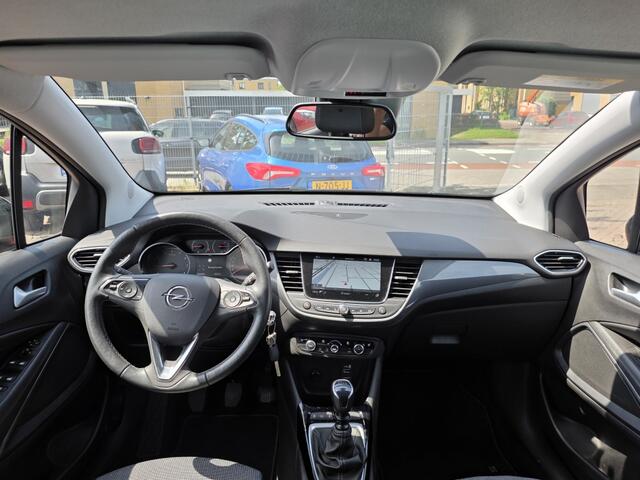 Opel Crossland 1.2 Turbo Elegance 130pk, trekhaak afneembaar, navi, stoel/stuur
