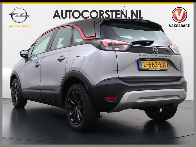 Opel Crossland 131PK Turbo GS Line Navi* Camera AGR Ergonomiezetel Apple Carplay Android Auto Cruise Control Airco Bluetooth Pdc Regen-Lichtsensor Lane Assist Lmv 16" Led Isofix ESP ABS 1e Eigenaar Dealeronderhouden Origineel Nederlandse Auto