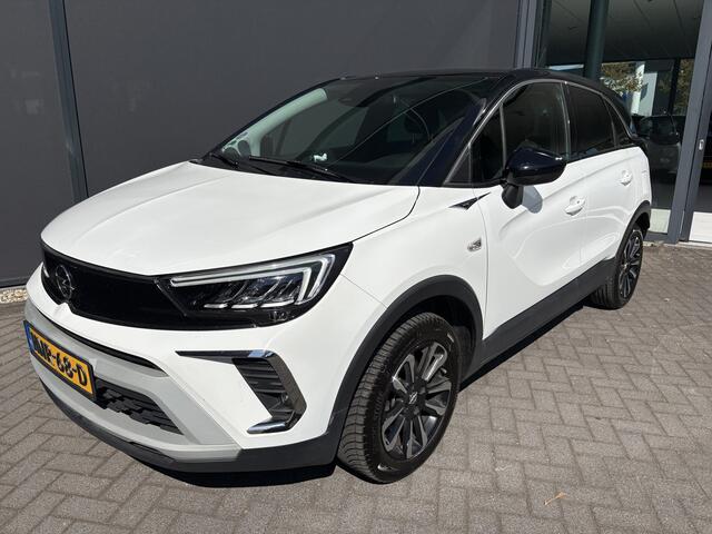Opel Crossland 1.2 Turbo Elegance Achteruitrijcamera - Airco - Apple carplay - Bluetooth - Cruise control - Radio - Navigatie - Trekhaak - Elektrische ramen - Led verlichting - Start/stop systeem - Licht metalen velgen 16 inch - Stuur multifunctioneel