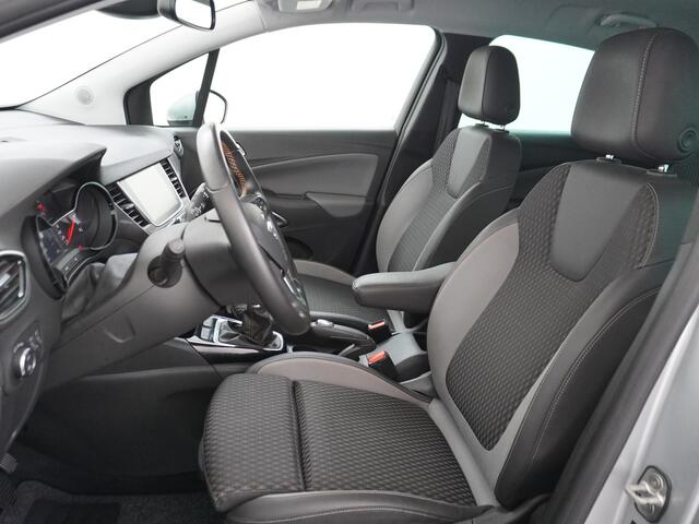 Opel Crossland X T111pk Trekhaak Apple Carplay Android Navi Dual Ecc Cruise Control WiFi Multi-Media 360°Camera Lmv DAB Keyless 1/2 Leder Verkeersbord detectie 1.2 Turbo Innovation Premium Innovation+ Pack LaneAssist Licht+Regensensor AGR Ergonomie Comfort-Sportstoelen EU