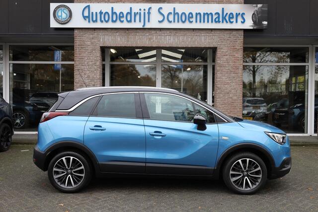Opel Crossland X 1.2 Turbo Online Edition HALF-LEER TREKHAAK CARPLAY HUD CRUISE CLIMA NAVI LANE-ASSIST PDC 17''LMV ALL-SEASON!