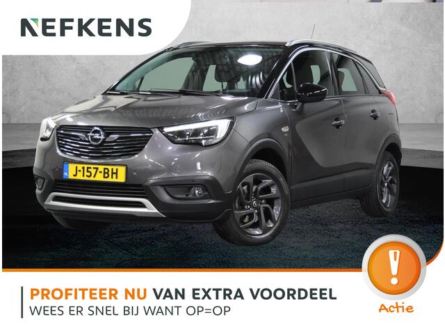 Opel Crossland X 130PK Turbo Edition 2020 | Camera | AUTOMAAT | AppleCarplay/Android Auto | Cruise Control | Climate Control | Navigatie | LED lampen | Two-Tone | Isofix | Privacy Glass | Parkeersensoren |