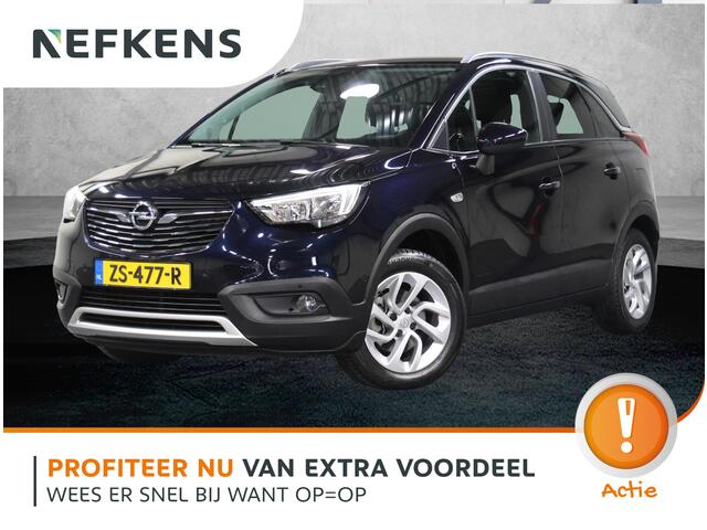 Opel Crossland X 110PK Innovation | AppleCarPlay/AndroidAuto | Camera | AGR stoelen | Armsteun | Dodehoekdetectie | Keyless | Navigatie | Climate Control | Cruise Control | Parkeersensoren |