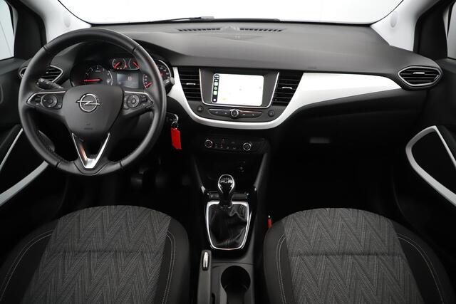 Opel Crossland X 1.2 Edition 2020 Trekhaak 16 inch LMV Navigatie Carplay Android Airco Cruise Control LED Rijstrooksensor