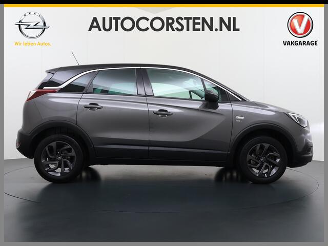 Opel Crossland X 1.2T 111PK Edition 2020 Apple Carplay Android Auto Navi* Airco LED-v+a Cruise Control Regen-Lichtsensor Edition 2020 Lane Assist Lmv Privacy Glas Two-tone Lak Isofix Distributie-riem bij 76.000 vervangen! 1e Eigenaar Origineel Nederlandse Auto