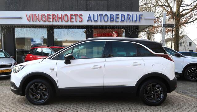 Opel Crossland X 1.2 Turbo 120 Jaar Edition 110 Pk * Navigatie * Trekhaak * Distributieriem vervangen 2025 * Zwart Dak * Climate & Cruise Control * Vingerhoets; Al meer dan 100 jaar Brabantse betrouwbaarheid....