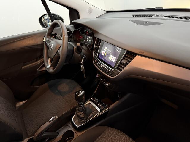 Opel Crossland X 1.2 Turbo Edition Airco, Navi, Parkeersensoren, Cruise control, A start stop, Lichtmetalen velgen, Apple carplay