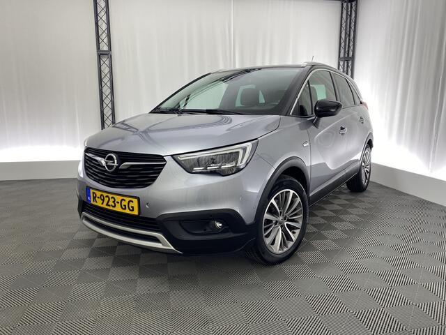 Opel Crossland X 1.2 Turbo 130 pk Ultimate | Apple carplay | Leder | Trekhaak | Camera | Cruise | Head-up