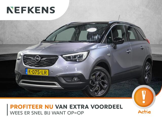 Opel Crossland X 110PK Edition 2020 | 1ste eigenaar | AppleCarPlay/AndroidAuto | Camera | Navigatie | Climate Control | Cruise Control | LED lampen | LMV | Isofix | Privacy Glass | Parkeersensoren | Two-Tone |