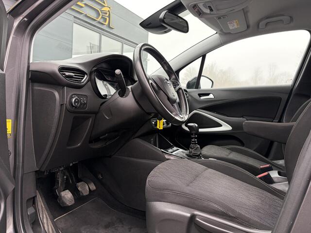 Opel Crossland X 1.2 Turbo Innovation 360° Camera,Afn.Trekhaak,Navi,110pk,Navi,6 Bak,Rijstrooksensor,BSD,Clima,Cruise,Lm velgen,Apk tot 02-2028