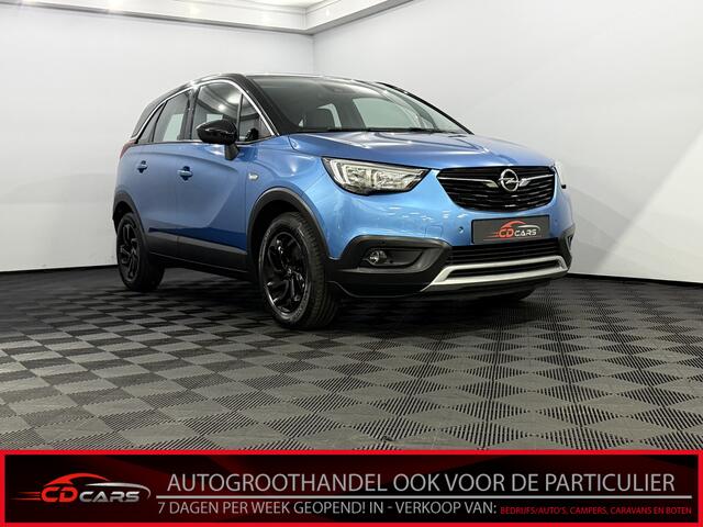 Opel Crossland X 1.2 Turbo Innovation Camera, Half leder, Navi, Rijstrook correctie, Cruise control, Clima, Lichtmetalen velgen
